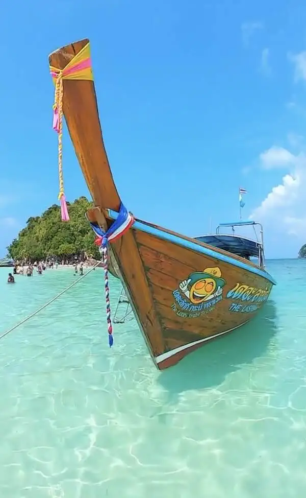 Krabi 4 island tour from Aonang Thailand